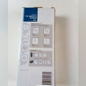 Sanus TV Safety Strap fits up to a 60" tv